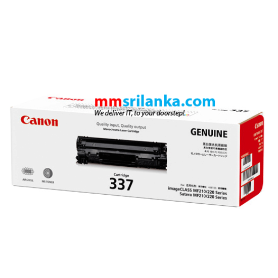 Canon 337 Toner Cartridge for MF210/212/215/217/235/246/249