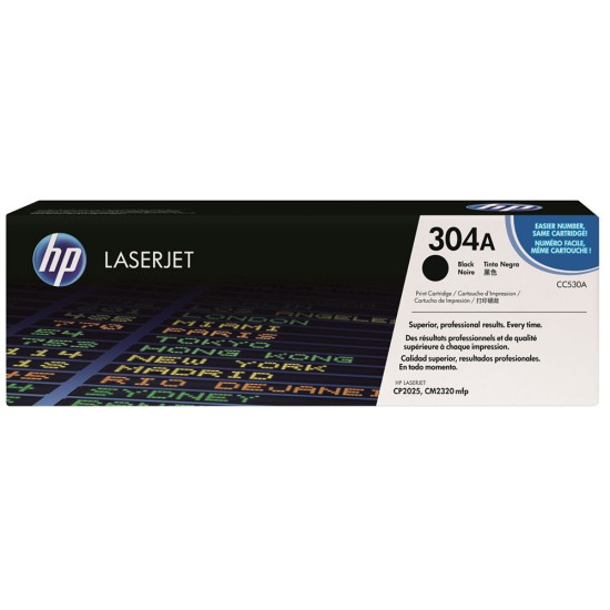 HP 304A Black Toner Cartridge for CP2025 / CM2320