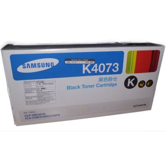 Samsung CLT-K4073 Black Toner Cartridge for CLP320/CLP325/CLP326/CLX3186